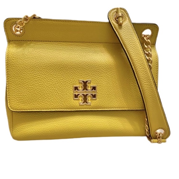 Tory Burch crossbody shoulder bag yellow - Picture 1 of 11